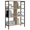 vidaXL B&uuml;cherregal Sonoma-Eiche 82 x 32 x 112 cm Holzwerkstoff