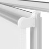 vidaXL Verdunkelungsrollo Wei&szlig; 150x230cm Stoffbreite 146,6cm Polyester