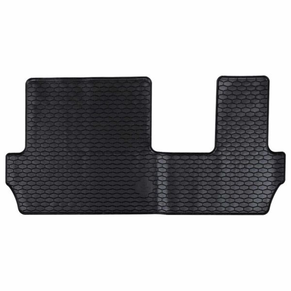 vidaXL Autofu&szlig;matte Schwarz Gummi