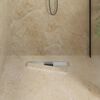 vidaXL 2 in 1 Duschabfluss Silber 60 cm Edelstahl 304
