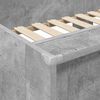 vidaXL Etagenbett f&uuml;r Kinder Beton Grau 100 x 200 cm Holzwerkstoff