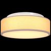 vidaXL Deckenlampe mit Strahlern Taupe 38 x 38 x 13,5 cm Stoff