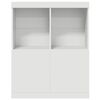 vidaXL Sideboard Wei&szlig; 81x37x100 cm Holzwerkstoff