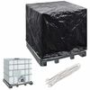 vidaXL Abdeckung f&uuml;r IBC-Tank 8 &Ouml;sen 116x100x120 cm