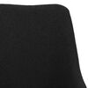 vidaXL Esszimmerst&uuml;hle 6 Stk. Schwarz Stoff