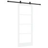 vidaXL Schiebet&uuml;r ORKDAL 83 x 202 cm Massivholz Kiefer und Glas