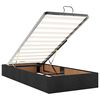 vidaXL Ottoman-Bett ohne Matratze Schwarz 100x200 cm Stoff