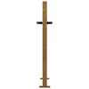 vidaXL Gartentor 100x100 cm Cortenstahl Baumdesign