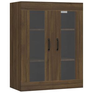 vidaXL H&auml;ngeschrank Braun Eichen-Optik 69,5x34x90 cm