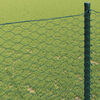 vidaXL Hexagonzaun Gr&uuml;n 0,5 x 50 m PVC