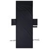 vidaXL Sonnenliege-T&uuml;cher 2 pcs Schwarz 210 x 75 cm