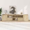 vidaXL Eckregal Sonoma-Eiche 200x40x45 cm Holzwerkstoff