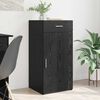 vidaXL Sideboard Schwarz Eichen-Optik 42,5 x 40 x 93 cm Holzwerkstoff