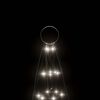 vidaXL LED-Weihnachtsbaum 200 LEDs Kaltwei&szlig; 180 cm