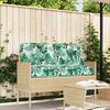 vidaXL Kissenset Blatt 3 pcs Blattmuster Oxford-Stoff