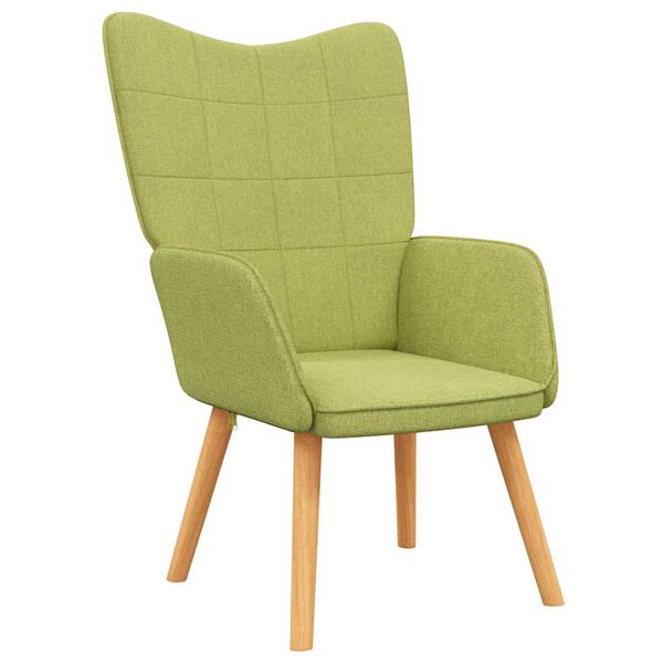 vidaXL Relaxsessel Gr&uuml;n Stoff