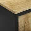 vidaXL Konsolentisch mit T&uuml;r Braun 100 x 35 x 70 cm Massivholz Mango