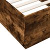 vidaXL Bettgestell R&auml;uchereiche 75x190 cm Holzwerkstoff