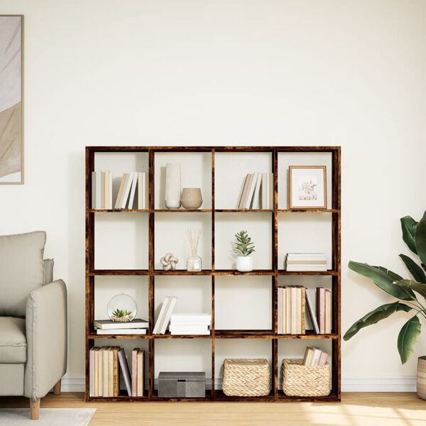 vidaXL B&uuml;cherregal R&auml;uchereiche 137,5x29x137,5 cm Holzwerkstoff