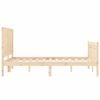 vidaXL Massivholzbett ohne Matratze 120x200 cm Kiefernholz