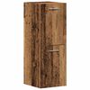 vidaXL Badezimmerm&ouml;bel-Set Wandmontiert 4 pcs Altholz Holzwerkstoff