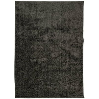 vidaXL Teppich ISTAN Hochflor Glänzend Anthrazit 240x340 cm