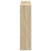 vidaXL Wandregal Sonoma-Eiche 99x15x60 cm Holzwerkstoff