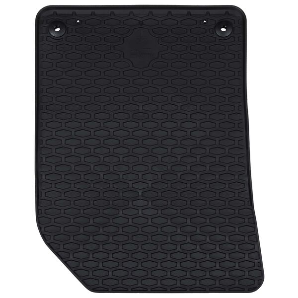 vidaXL Autofu&szlig;matte 4 pcs Schwarz Geeignet f&uuml;r Volvo XC60 2018- Gummi