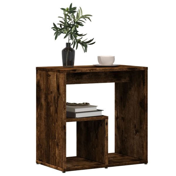 vidaXL Beistelltisch R&auml;uchereiche 50x30x50 cm Holzwerkstoff