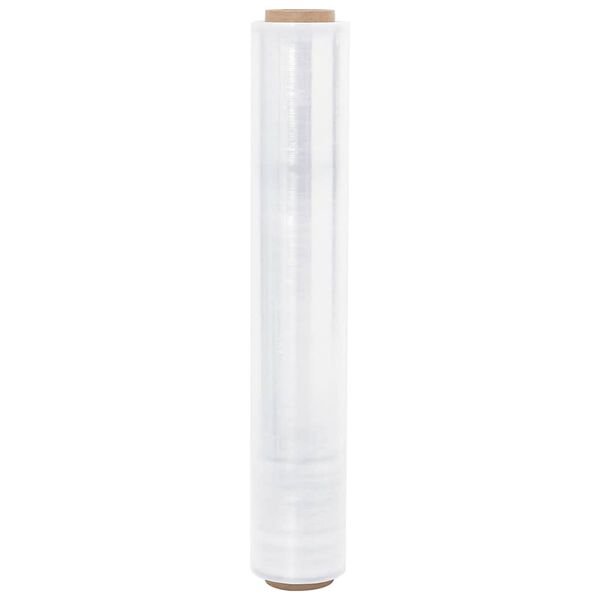 vidaXL Stretchfolie 2 Stk. Transparent 20 &mu;m 50 cm x 150 m