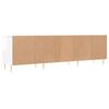vidaXL TV-Schrank Hochglanz-Wei&szlig; 150x30x44,5 cm Holzwerkstoff