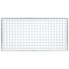 vidaXL Gitter Silber 80 x 40 x 2 cm Feuerverzinkter Stahl
