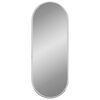 vidaXL Wandspiegel Silbern 40x15 cm Oval