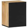 vidaXL Bad-Wandschrank 38x33x48 cm Massivholz Mango