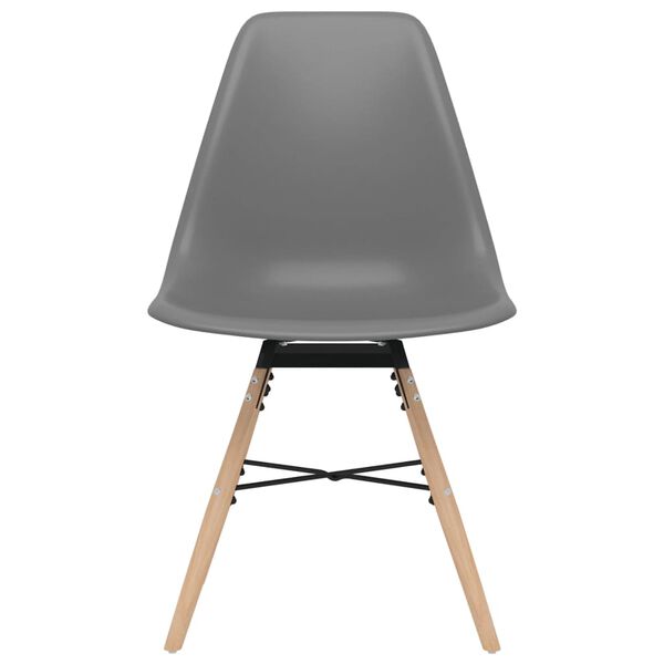 vidaXL Esszimmerst&uuml;hle 6 Stk. Grau PP