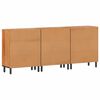 vidaXL Beistellschr&auml;nke 3 Stk. 60x33x75 cm Massivholz Akazie