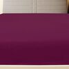 vidaXL Spannbettlaken 2 Stk. Jersey Bordeauxrot 90x200 cm Baumwolle