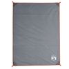 vidaXL Picknickdecke mit Heringen Grau und Orange 205x155 cm