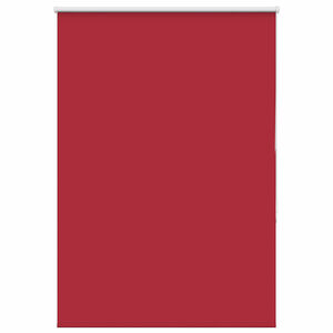 vidaXL Verdunkelungsrollo Rot 110x175cm Stoffbreite 105,7cm Polyester