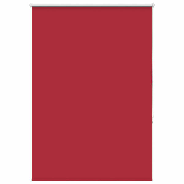 vidaXL Verdunkelungsrollo Rot 110x175cm Stoffbreite 105,7cm Polyester