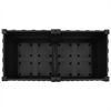 vidaXL Hochbeet 80 x 40 x 38 cm Polypropylen