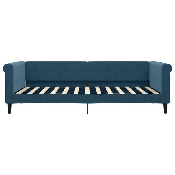 vidaXL Tagesbett Blau 100x200 cm Samt