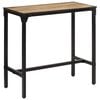 vidaXL Bartisch 110x55x107 cm Raues Massivholz Mango