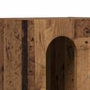 vidaXL Nachttisch Altholz 40 x 35 x 50 cm Holzwerkstoff