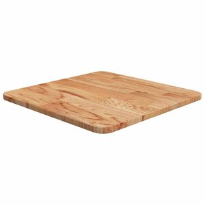 vidaXL Tischplatte Quadratisch Hellbraun 40x40x1,5cm Behandelte Eiche