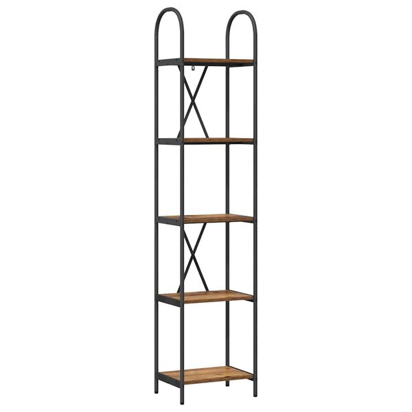 vidaXL B&uuml;cherregal Altholz 40 x 30 x 183 cm Holzwerkstoff