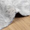 vidaXL Teppich Shaggy Hochflor NAVARRA Silbergrau 160x230 cm Polyester