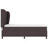 vidaXL Boxspringbett mit Matratze Dunkelbraun 140 x 190 cm Stoff