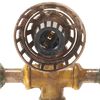 vidaXL Standleuchte Industriestil Wasserrohr-Design Eisen