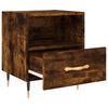 vidaXL Nachttisch R&auml;uchereiche 40x35x47,5 cm Holzwerkstoff